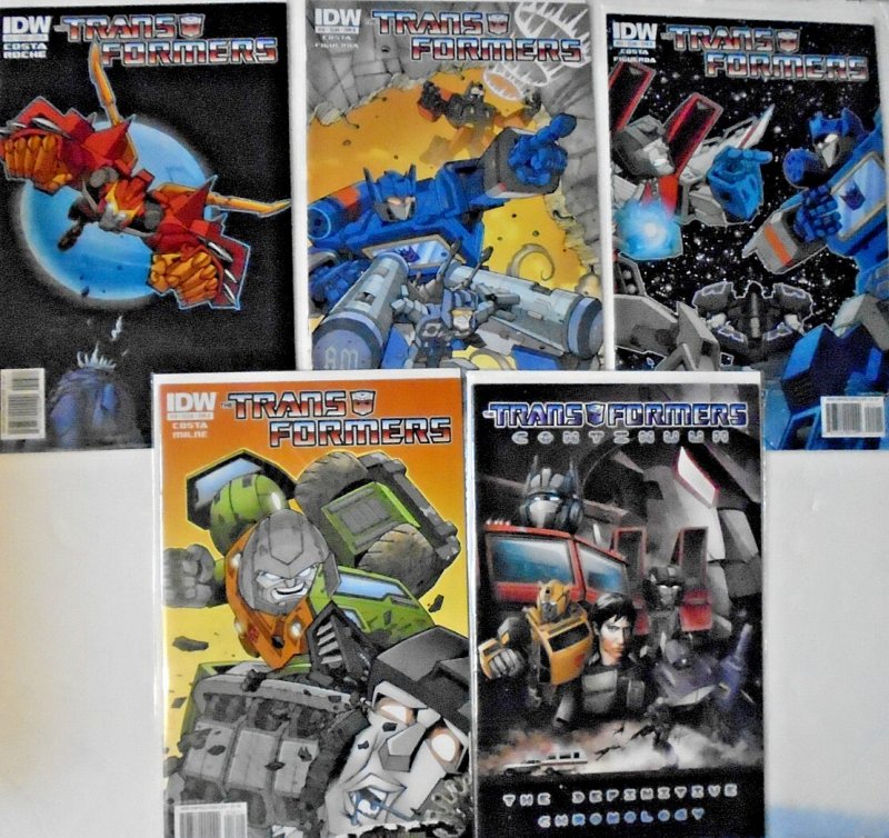 *TRANSFORMERS (IDW 2009) Issues 7-16 + CONTINUUM: The Definitive Chronology