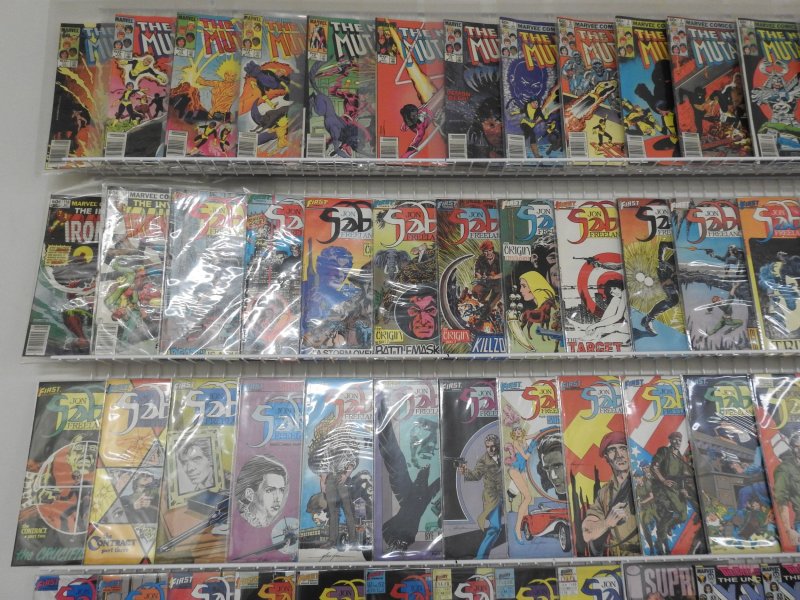 Huge Lot 170+ Comics W/ New Mutants, Iron Man, Sable, +More! Avg FN/VF Condition