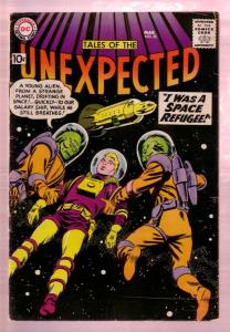 TALES OF THE UNEXPECTED #35 1959- ALIENS - RETRO ROCKET VG