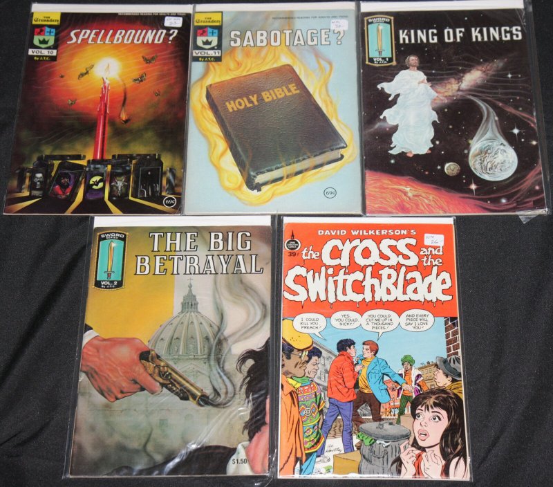 Bronze-Copper RELIGIOUS & HISTORICAL TITLES 13pc Mid Grade Comic Lot FN-VF -D