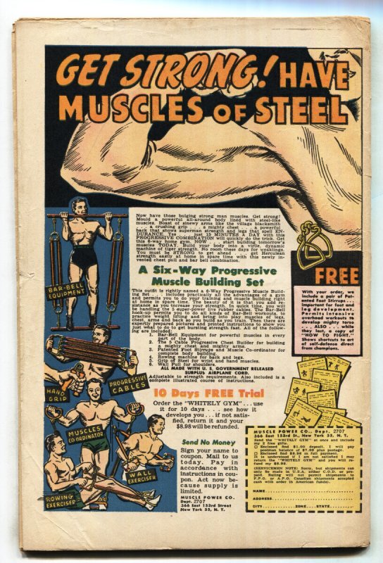 Fight Comics #45 1946- Don Diablo-Headlight cover- Matt Baker-comic book