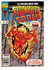 Lot Of 18 Human Torch Marvel Comic Books # 8 1 (8) 2 (4) 3 (4) 4 Fantastic 4 RM2