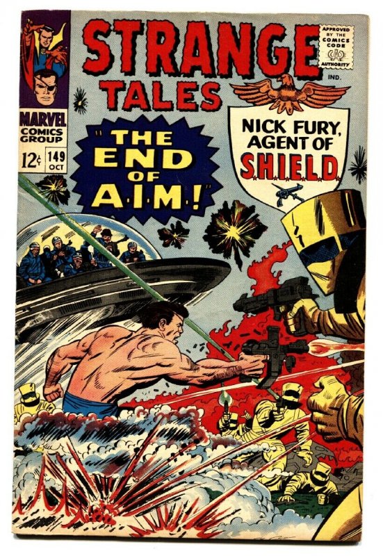 STRANGE TALES #149 comic book-NICK FURY/DOCTOR STRANGE FN-