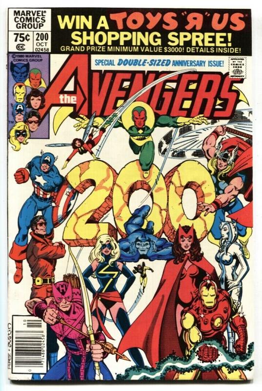 AVENGERS #200 1980-MARVEL-Ms. Marvel-Anniversary-NM-