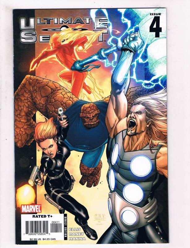 Ultimate Secrets # 4 NM Marvel Comic Books Iron Man Captain America Thor!!!! SW6