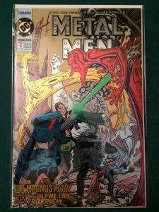 Metal Men #1 metallic cover