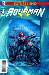 Aquaman: Futures End #1 VF/NM ; DC | Lenticular Cover New 52