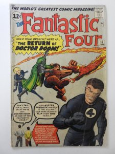 Fantastic Four #10 (1963) GVG Condition