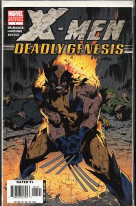 X-Men: Deadly Genesis #1 Second Print Cover (2006) X-Men [Key Issue]