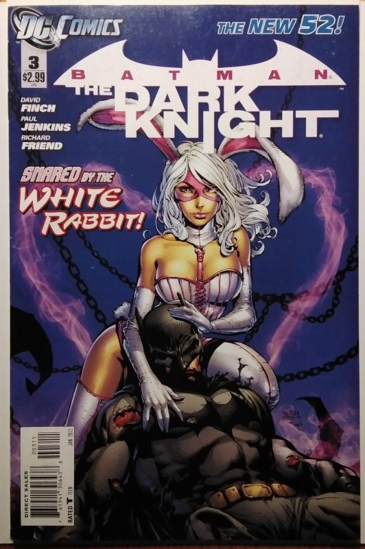 Batman: The Dark Knight #3 (2012) 1st White Rabbit