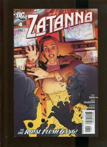 ZATANNA #4 (9.2)NM- PLAYING WITH FIRE!! 2010