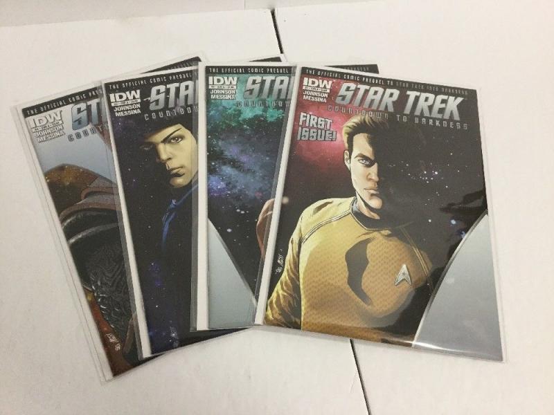 Star Trek Countdown To Darkness 1-4 Cover A Lot Nm Near Mint IDW    IK