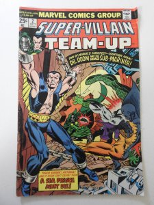 Super-Villain Team-Up #2 (1975) VG+ Condition