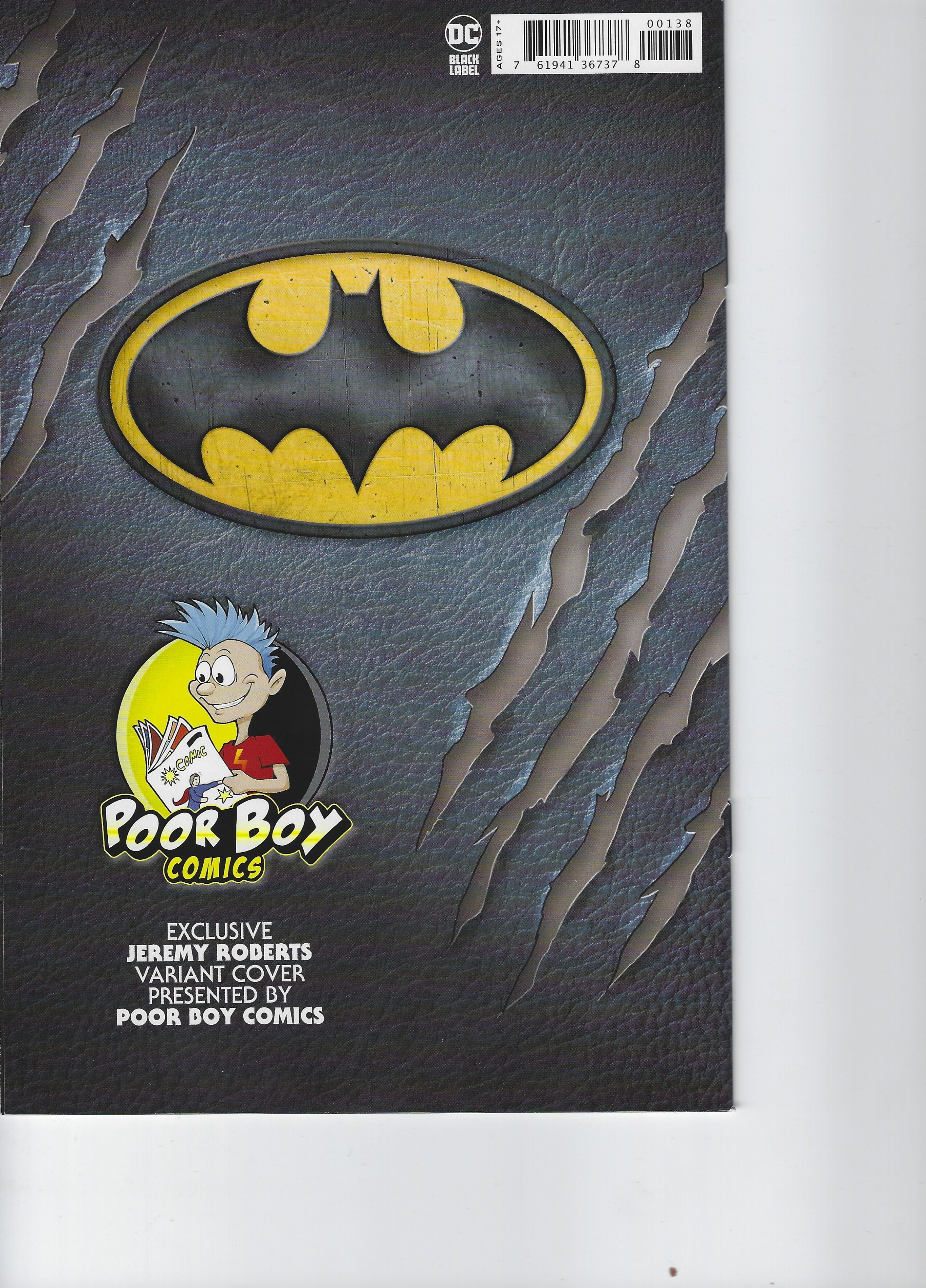 batman catwoman #1 poor boy comic variant cover exclusive | Comic Books -  Modern Age, DC Comics, Batman, Horror & Sci-Fi