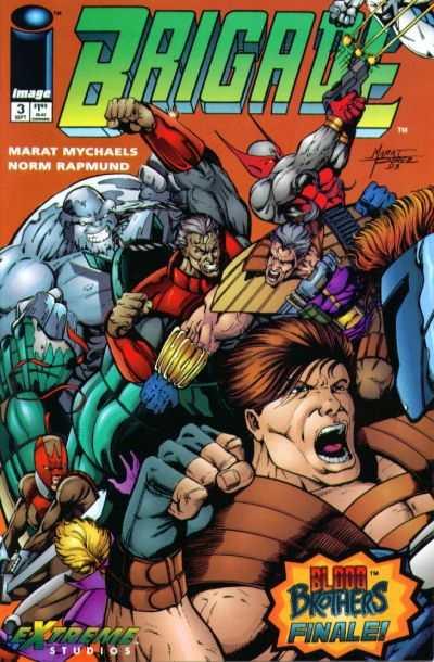 Brigade (1993 series) #3, VF+ (Stock photo)