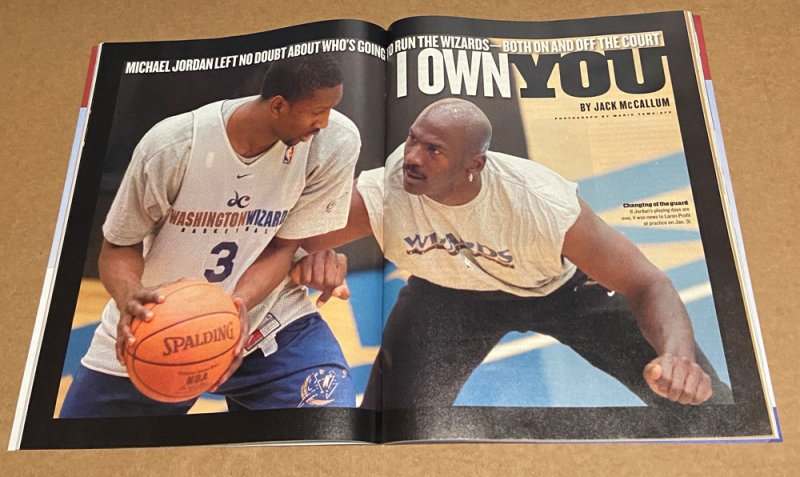 Sports Illustrated ( 9.2 NM-)  Michael Jordan /  February 2000