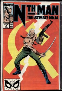 Nth Man the Ultimate Ninja #3 (1989) Nth Man