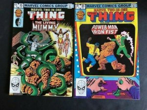 Marvel Two In One #84-100 complete run F/VF (7.0) 17 book lot (615J) 