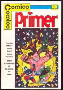 Comico Primer Multi-Signed #1 (Jan-82) FN/VF Mid-High-Grade 