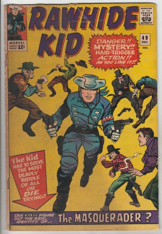 Rawhide Kid #49 (Dec-65) VG+ Affordable-Grade Rawhide Kid