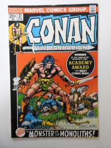 Conan the Barbarian #21 (1972) VG Condition!