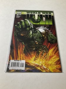 World War Hulk 1 Vf Very Fine 8.0 Marvel Comics 
