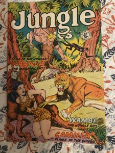 JUNGLE COMICS #106 1948-HIGH GRADE-GOOD GIRL -FICTION HOUSE VF