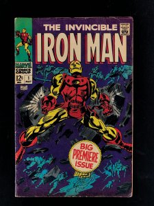 Iron Man #1 (1968) VG-