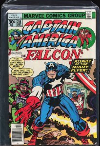 Captain America #214 (1977) Captain America and the Falcon