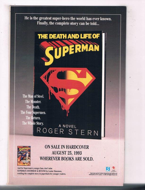 The Adventures Of Superman #505 VF/NM DC Foil Cover Comic Book Oct 1993  DE44 | Comic Books - Modern Age, Marvel, Superman, Superhero