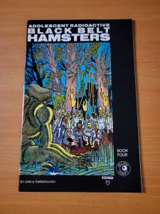 Adolescent Radioactive Black Belt Hamsters #4 ~ NEAR MINT NM ~ 1986 Eclipse