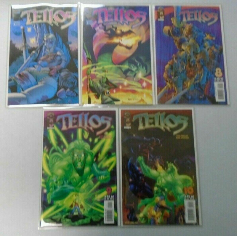 Tellos Image comics set:#1-10 8.5 VF+ (1999)