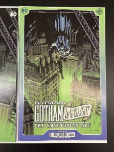 BATMAN GOTHAM BY GASLIGHT KRYPTONIAN AGE #1 CVR A + F 1:50 VIRGIN PROSHIPPER