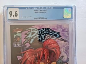 Battle Chasers #3 Madureira cover - Red Monika - 1998 - CGC 9.6
