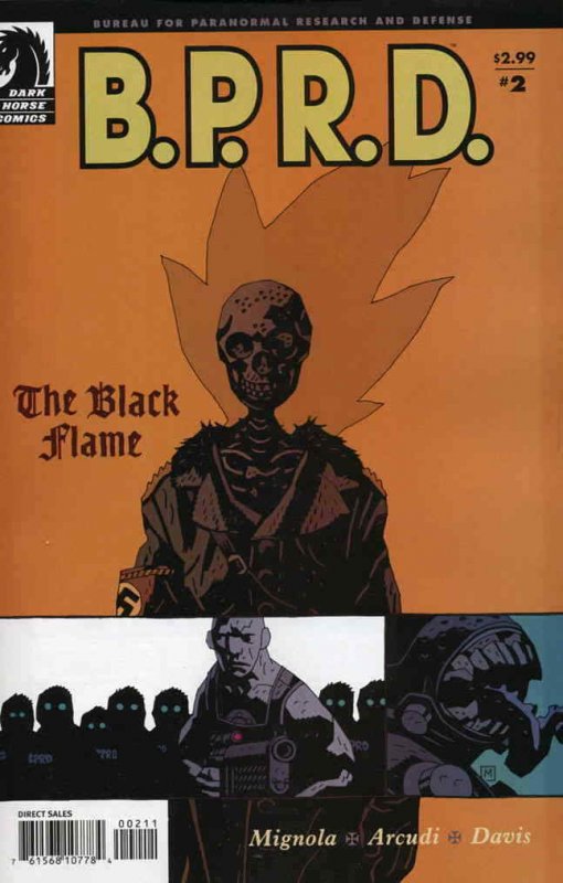 B.P.R.D.: The Black Flame #2 VF/NM; Dark Horse | save on shipping - details insi