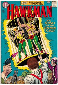 HAWKMAN #3 (Aug1964) 7.0 FN/ VF  Gardner Fox!/Murphy Anderson!  HAWKGIRL too!
