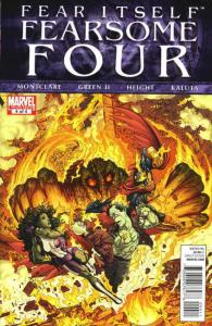 Fear Itself: Fearsome Four #4 VF/NM; Marvel | save on shipping - details inside