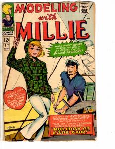 Modeling With Millie # 47 GD Marvel Comic Book Silver Age Stan Lee J224