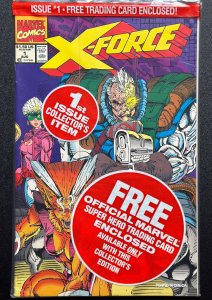 X-Force #1 (1993) Polybagged w/cable card