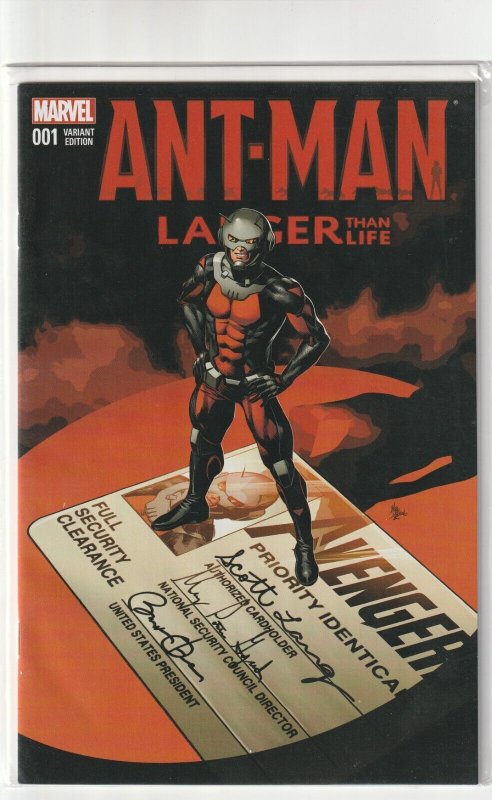 Ant-Man Larger Than Life # 1 Four Color Grails Variant Cover NM Marvel 2015 [F7]