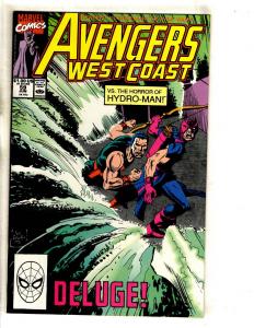 10 West Coast Avengers Marvel Comic Books # 53 54 55 56 57 58 59 60 61 62 DB3