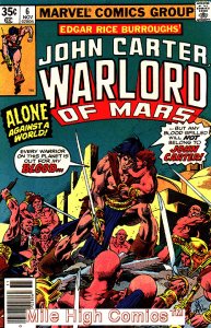 JOHN CARTER (1977 Series)  (WARLORD OF MARS) (MARVEL) #6 Very Fine Comics Book