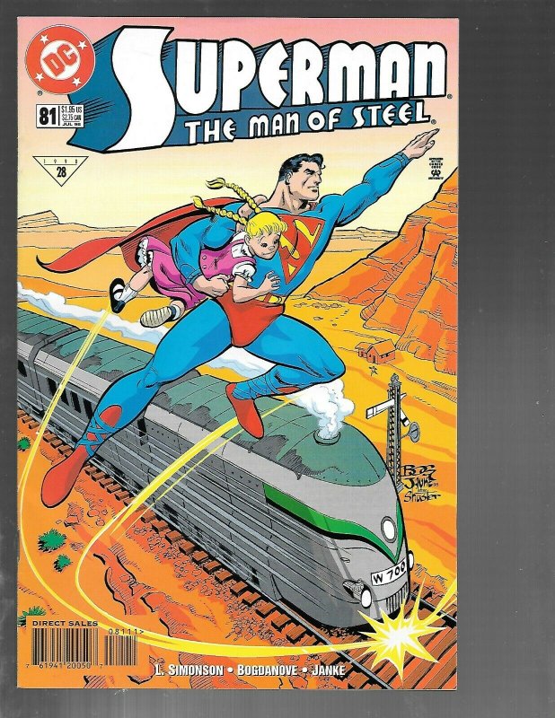 Lot of 12 DC Superman Comic Books # 70 71 72 73 74 75 76 77 78 79 80 81 GK45