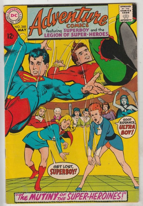 Adventure Comics #368 (May-68) VF/NM High-Grade Legion of Super-Heroes, Super...