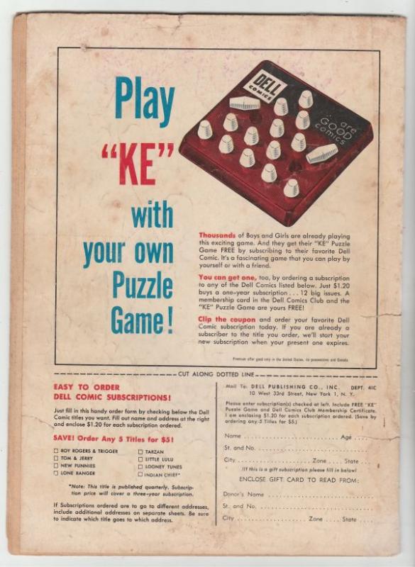 Indian Chief #30 (Apr-58) VG Affordable-Grade White Eagle