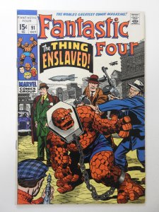 Fantastic Four #91 (1969) FN Condition!