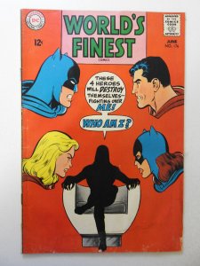 World's Finest Comics #176 (1968) VG Condition moisture stain