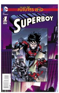 DC Comics New 52 Futures End Superboy #1 3D Motion Variant Cover