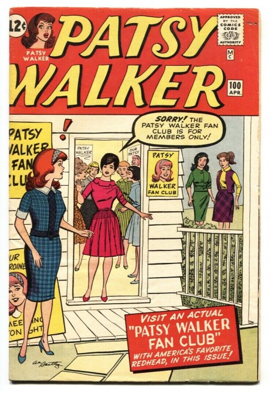 Patsy Walker #100 1962- Al Hartley - Paper Dolls-Marvel FN