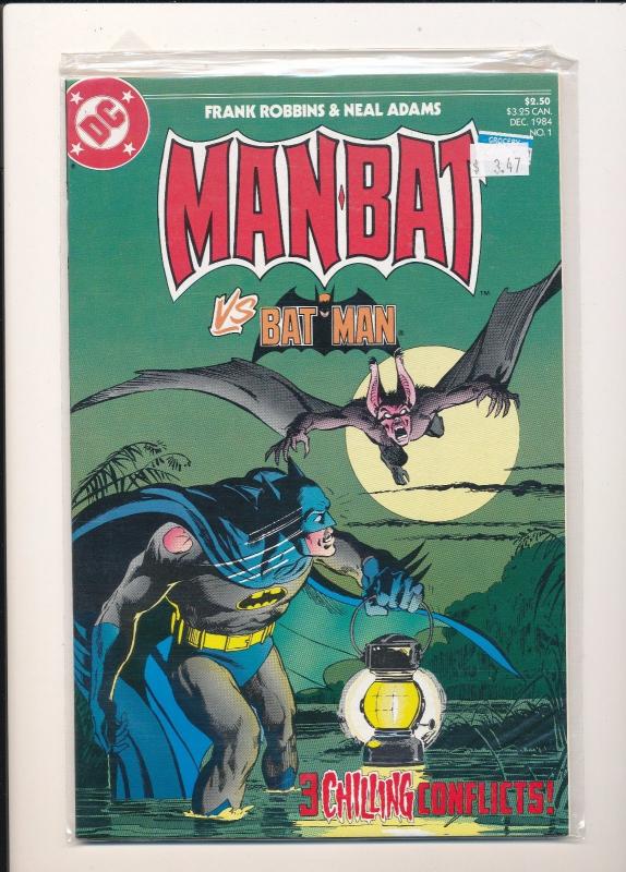 DC Comics MAN BAT vs BATMAN Dec #1 F/VF(SIC622)